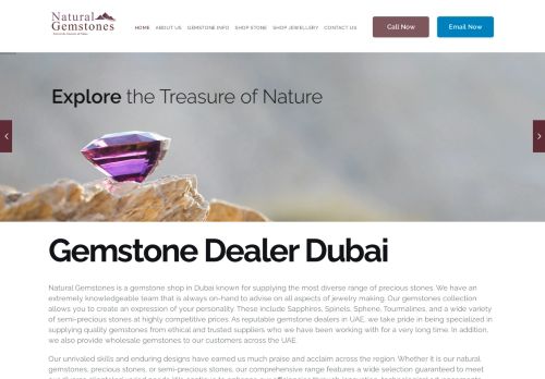 لقطة شاشة لموقع Natural Gemstones Dubai
بتاريخ 30/03/2021
بواسطة دليل مواقع خطوات