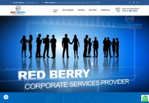 لقطة شاشة لموقع Red Berry Corporate Services
بتاريخ 28/07/2021
بواسطة دليل مواقع خطوات