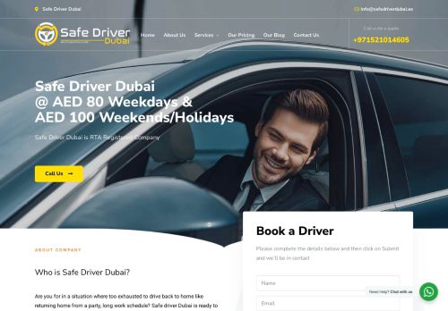 لقطة شاشة لموقع Safe Driver Dubai
بتاريخ 24/09/2021
بواسطة دليل مواقع خطوات