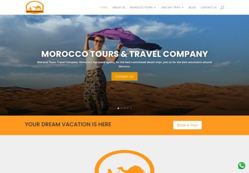 لقطة شاشة لموقع Morocco Tours Company
بتاريخ 15/11/2021
بواسطة دليل مواقع خطوات