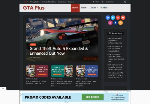 لقطة شاشة لموقع GTA Plus
بتاريخ 21/03/2022
بواسطة دليل مواقع خطوات