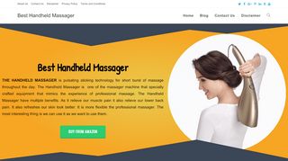 لقطة شاشة لموقع Best Handheld Massager
بتاريخ 21/09/2019
بواسطة دليل مواقع خطوات