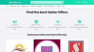 لقطة شاشة لموقع Qatar offers and discounts
بتاريخ 21/12/2019
بواسطة دليل مواقع خطوات