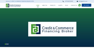 لقطة شاشة لموقع Credit & Commerce Financing Broker
بتاريخ 12/03/2020
بواسطة دليل مواقع خطوات