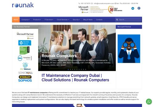 لقطة شاشة لموقع Rounak Computers رونق للكمبيوتر
بتاريخ 20/08/2020
بواسطة دليل مواقع خطوات