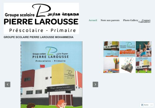 لقطة شاشة لموقع Ecole Pierre Larousse Mohammedia
بتاريخ 07/10/2020
بواسطة دليل مواقع خطوات