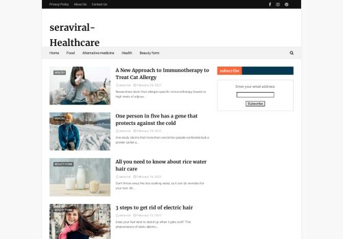 لقطة شاشة لموقع Seraviral-Healthcare
بتاريخ 02/03/2021
بواسطة دليل مواقع خطوات
